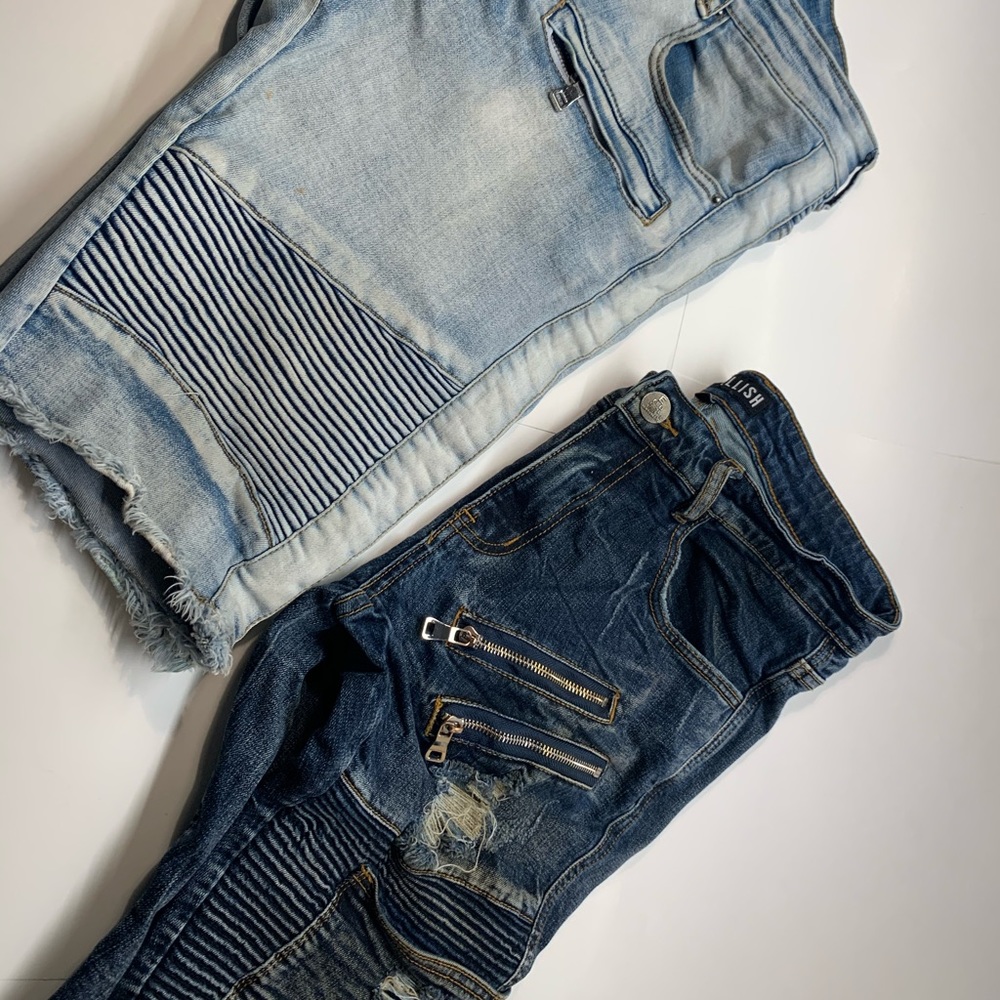 EMBELLISH Jean Shorts